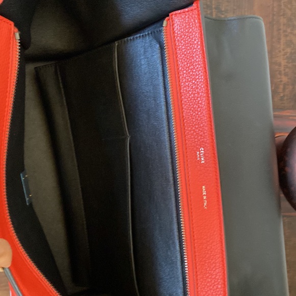 Authentic Celine Trapeze Travel Purse